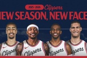 快船媒体晒出球队新援和旧将的数据对比：提升显著