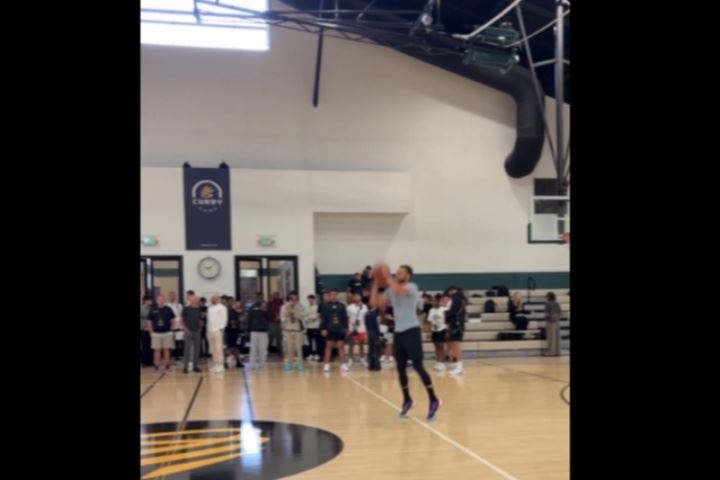 这投篮简直赏心悦目！库里训练营投篮训练小试牛刀~